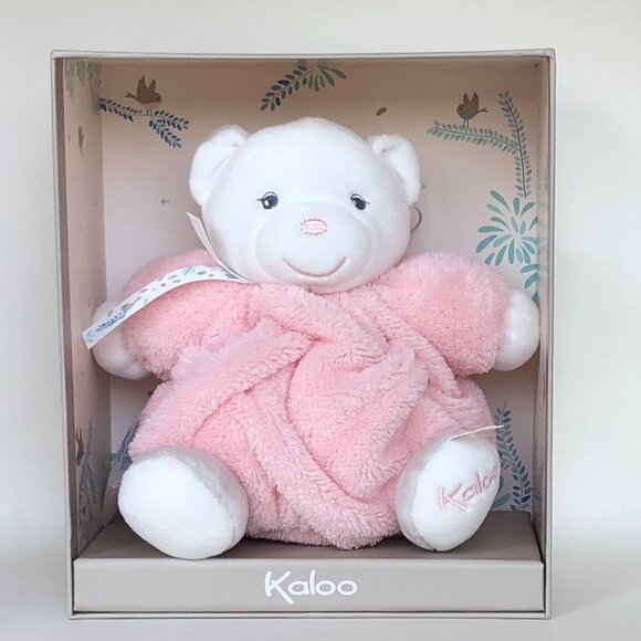 Kaloo Brand New Pink Bear Soft Stuffed Animal Toy for Baby 🐻🎀 - Picture 1 of 14